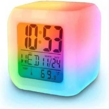 Colour chang Led colour Change digital alarm clock