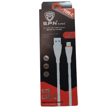 SPN  TYPE C  2.4AMP  USB CABLE